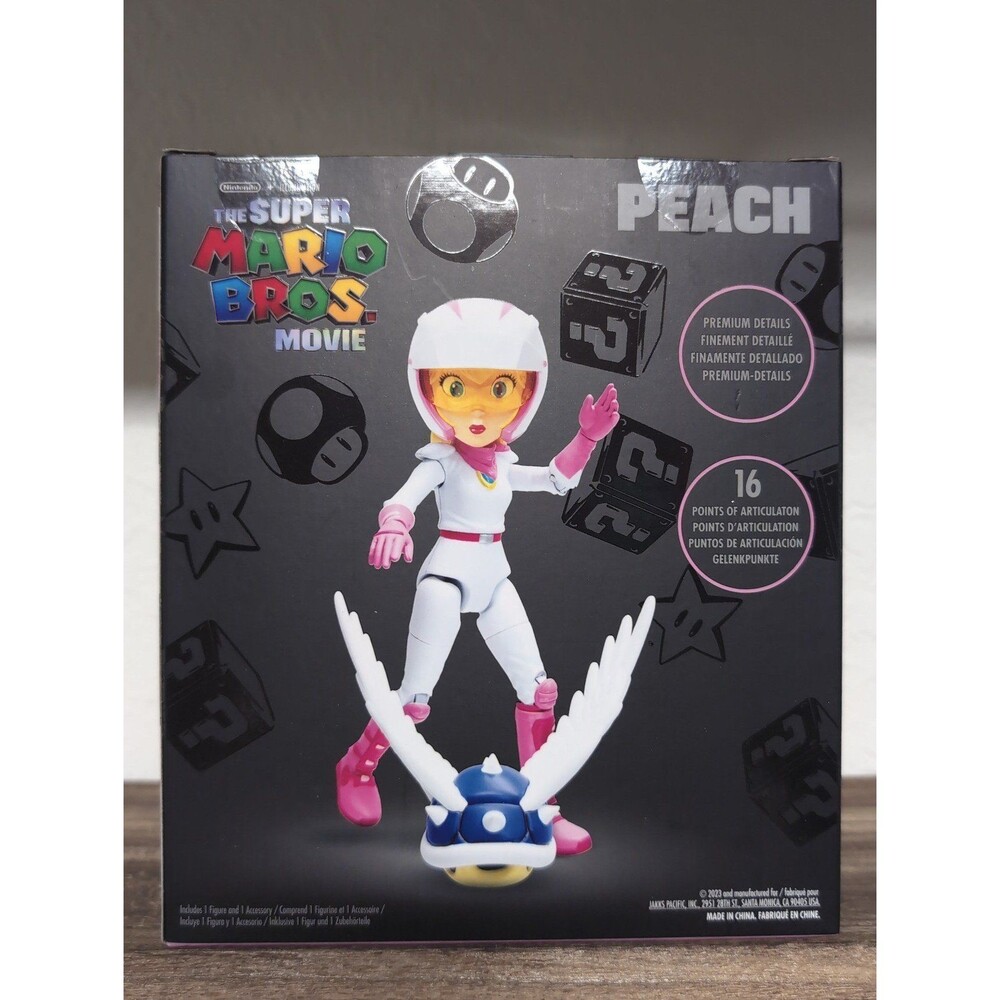 Super Mario Princess Peach Action Figure Super Mario Bros Movie - Picture 3 of 5